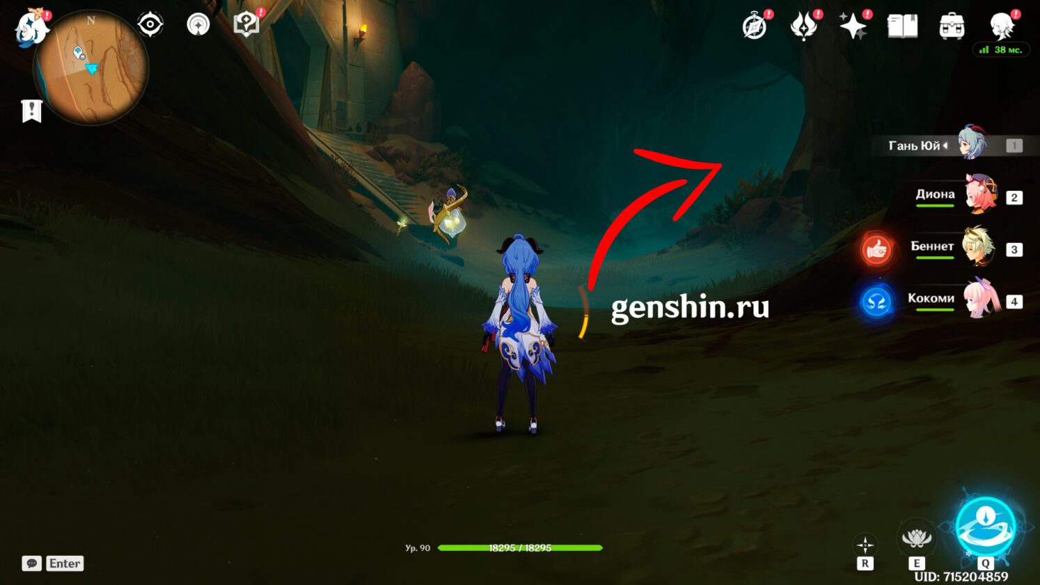Где найти Хадж-нисут в Genshin Impact | Шахматная фигура